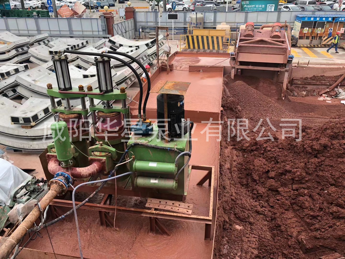 廣州地鐵建設盾構泥漿處理2